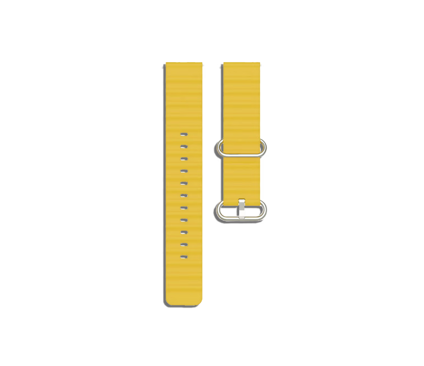 Yellow Beat Universal WatchBand for Samsung/OnePlus/Fitbit Smartwatches (22mm)